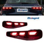 Aftermarket tail light assembly for 2019-2023 Mercedes-Benz GLE W167 with new dynamic LED daytime running lights and brake lights