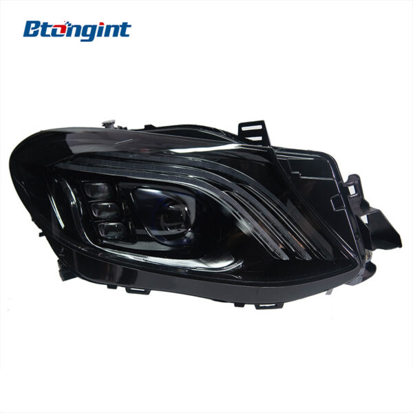 For 2012-2015 Mercedes ML W166 Headlight Assembly LED Upgrade Maybach Style High Brightness Projector Lens US Version