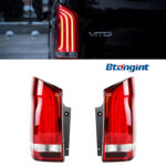 For Mercedes-Benz Vito V250 V260 W447 Tail Light Assembly Upgrade – Full LED Running Light & Sequential Turn Signal Rear Lamp, Cross-border Aftermarket Taillight