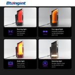 For Mercedes-Benz Vito V250 V260 W447 Tail Light Assembly Upgrade – Full LED Running Light & Sequential Turn Signal Rear Lamp, Cross-border Aftermarket Taillight