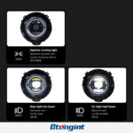 For Old Model Mercedes-Benz G-Class W463 G500 G63 G350 G400 G55 – Upgrade to New Style Smoked Multibeam LED Headlight Assembly