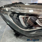 OEM US‑Spec LED Headlight Assembly With Amber Marker For 2017‑2021 Mercedes‑Benz C‑Class W205 C260 C300, Original Used Front Headlamp