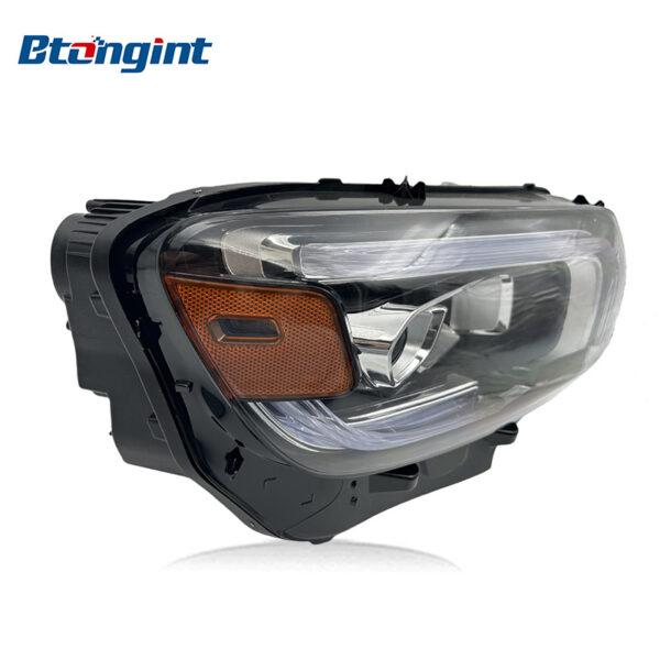OEM US‑Spec Headlight Assembly With Amber Marker For 2019‑2022 Mercedes‑Benz GLB‑Class W247 GLB200 GLB220, Original Used Front Headlamp