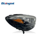 OEM US‑Spec LED Headlight Assembly With Amber Marker For 2020‑2023 Mercedes‑Benz C‑Class W206 C200 C260 C300, Original Used Front Headlamp