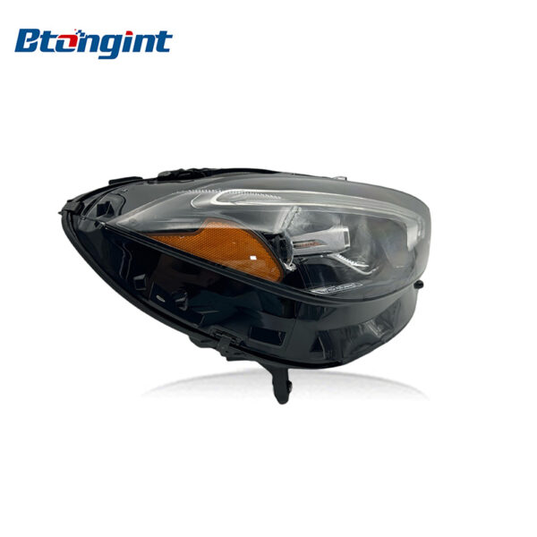 OEM US‑Spec LED Headlight Assembly With Amber Marker For 2020‑2023 Mercedes‑Benz C‑Class W206 C200 C260 C300, Original Used Front Headlamp
