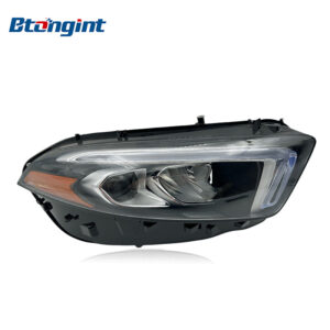 OEM US‑Spec LED Headlight Assembly With Amber Marker For 2021‑2023 Mercedes‑Benz A‑Class W177 A180 A200, Original Used Front Headlamp