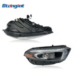 OEM US‑Spec LED Headlight Assembly With Amber Marker For 2021‑2023 Mercedes‑Benz A‑Class W177 A180 A200, Original Used Front Headlamp