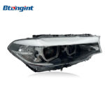 OEM US‑Spec LED Headlight Assembly With Amber Marker For 2018 BMW 5‑Series G30 G38 525 530Li, Original Used Front Headlamp