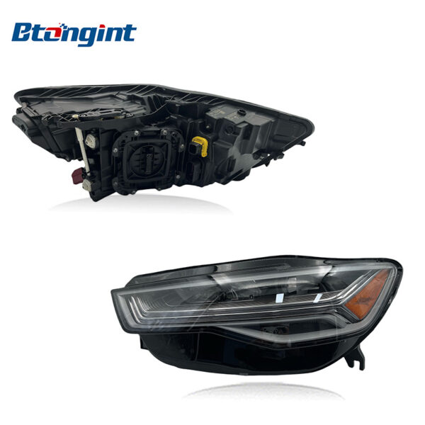 Suitable only for US‑spec short‑wheelbase Audi A6. Not recommended for Chinese‑spec A6‑L! Wiring harness modification & vehicle coding will be required. Minor signs of wear on lens are normal for used original parts.