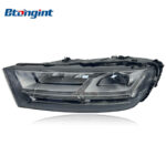 Original Used US Market LED Headlight For Audi Q7 4M 2017‑2019 Front Headlamp Assembly