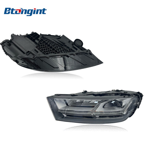 Original Used US Market LED Headlight For Audi Q7 4M 2017‑2019 Front Headlamp Assembly