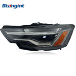 Original Used US Market LED Headlight For Audi A6 C8 2019‑2020 Front Headlamp Assembly