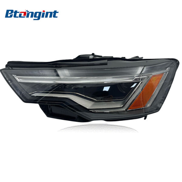 Original Used US Market LED Headlight For Audi A6 C8 2019‑2020 Front Headlamp Assembly