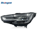 Original Used US Market LED Headlight For Audi A4 B9 2015‑2019 Front Headlamp Assembly