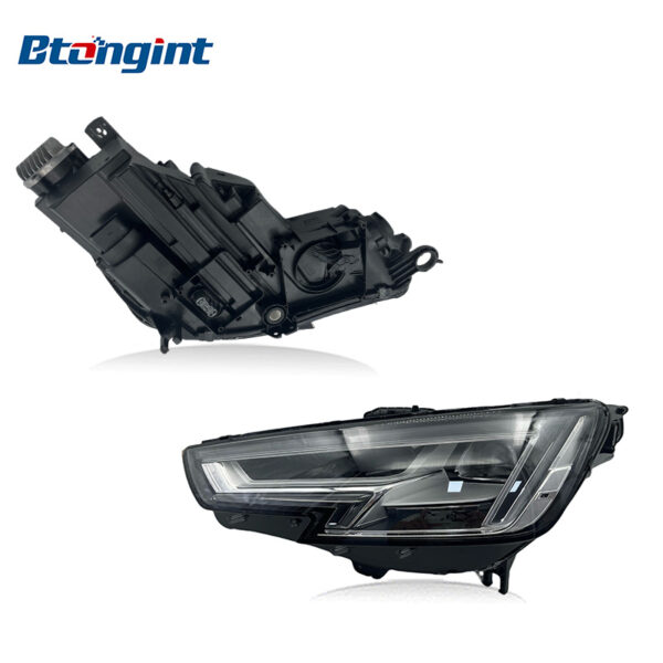 Original Used US Market LED Headlight For Audi A4 B9 2015‑2019 Front Headlamp Assembly