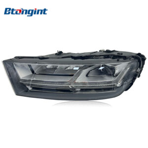 Original Used US Market LED Headlight For Audi Q7 4M 2017‑2019 Front Headlamp Assembly